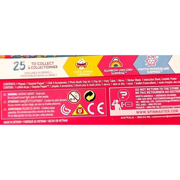 POP Teenies Poptastic Party Playset Party w/Spinning Dance Floor NEW DAMAGED BOX - Picture 3 of 10